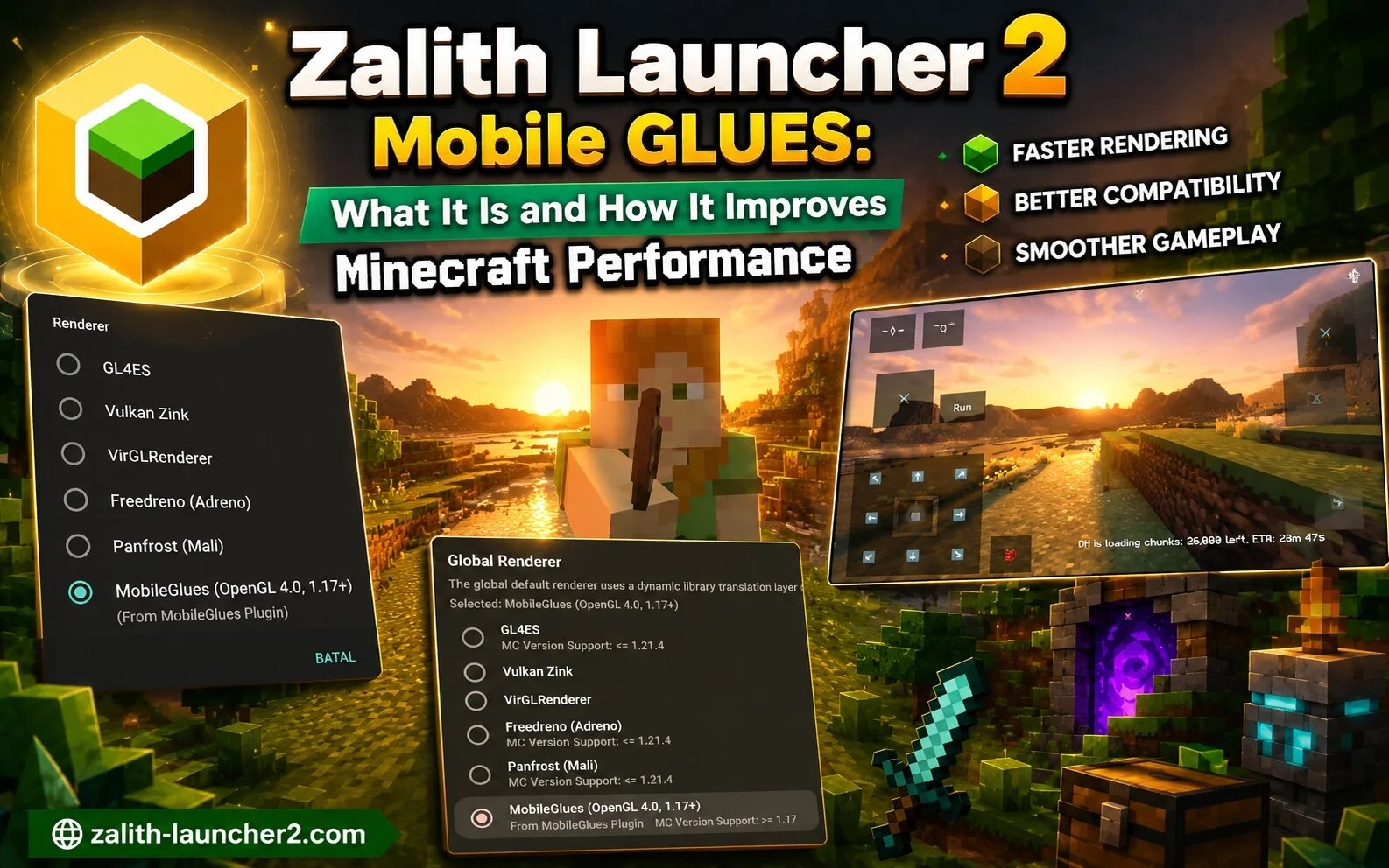 Zalith Launcher 2 Mobile GLUES