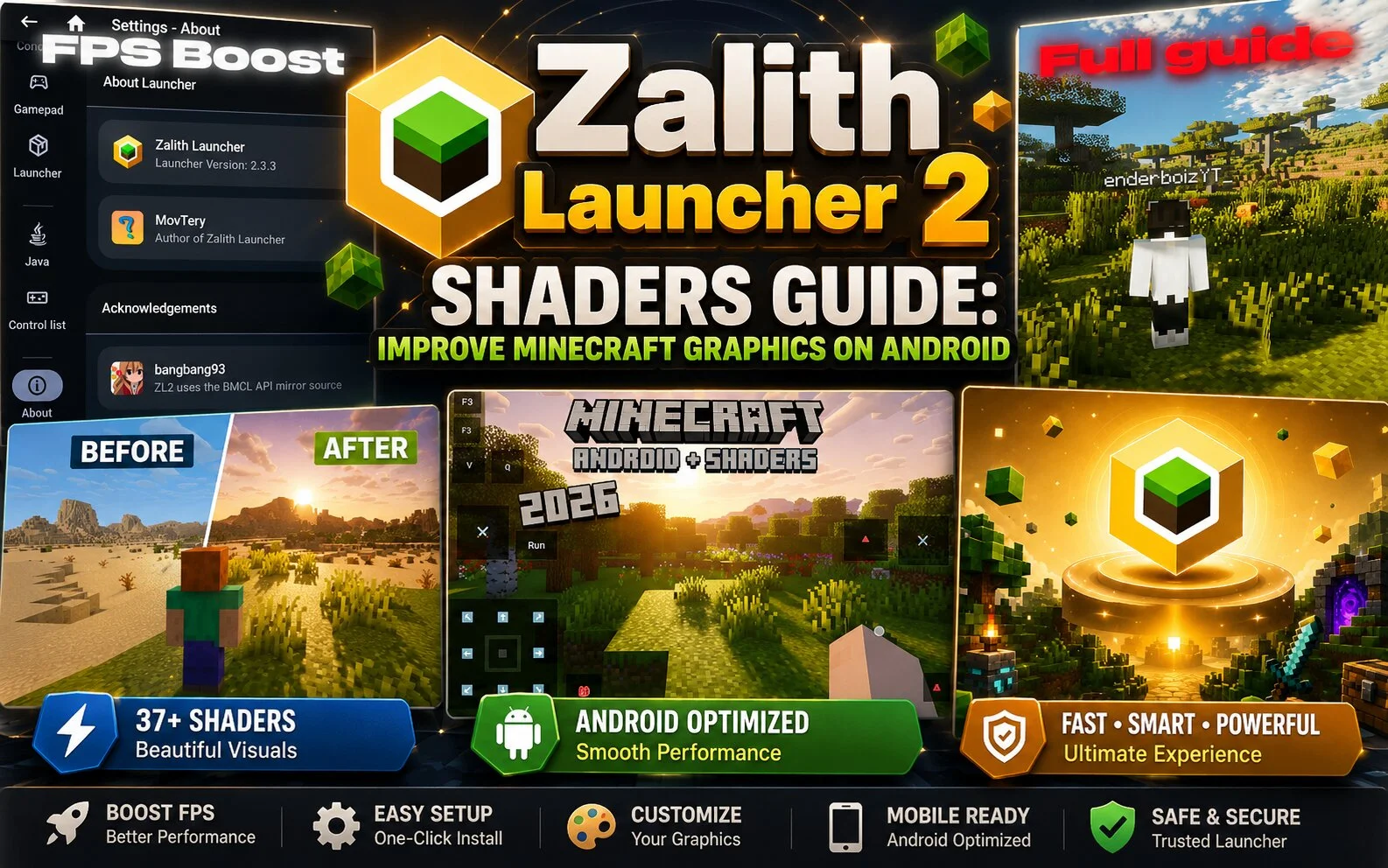 Zalith Launcher 2 Shaders